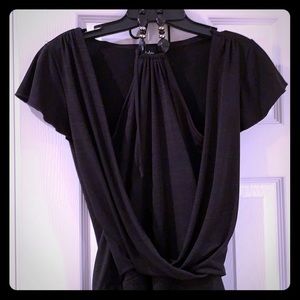 Black medium blouse